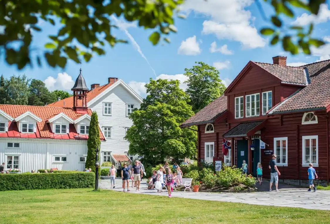 Отели рядом с достопримечательностью «Hadeland Glassverk»