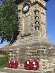 The War Memorial Clock Tower in Hinderwell