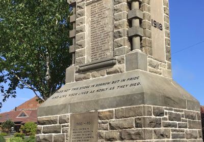 The War Memorial Clock Tower in Hinderwell