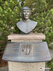 Vulcan Spock Bronze Bust and Handprint