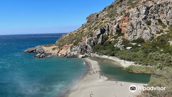 Preveli beach