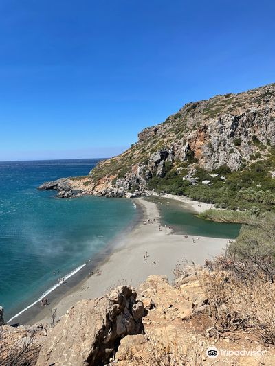 Preveli beach