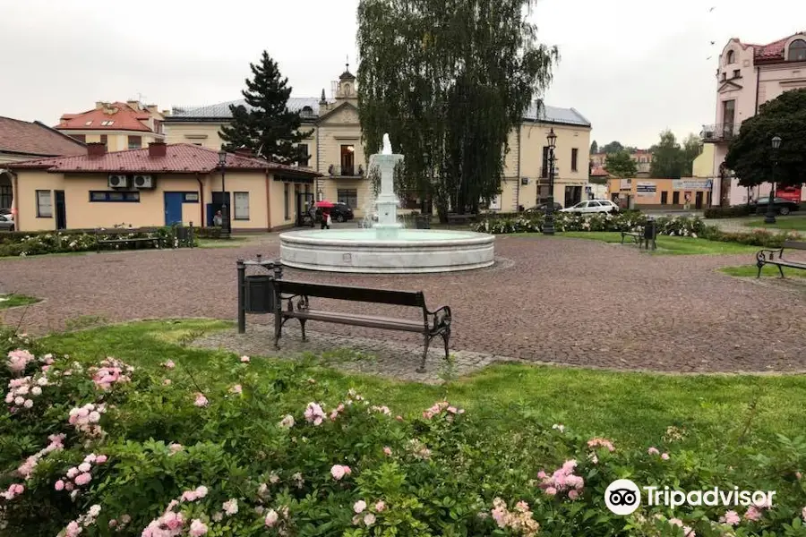 The monument of Adam Mickiewicz