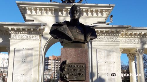 Bust Monument Georgy Zhukov