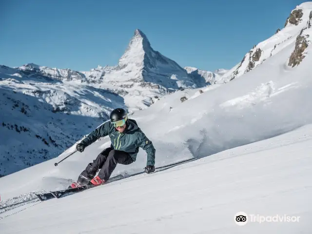 Skiing in Zermatt