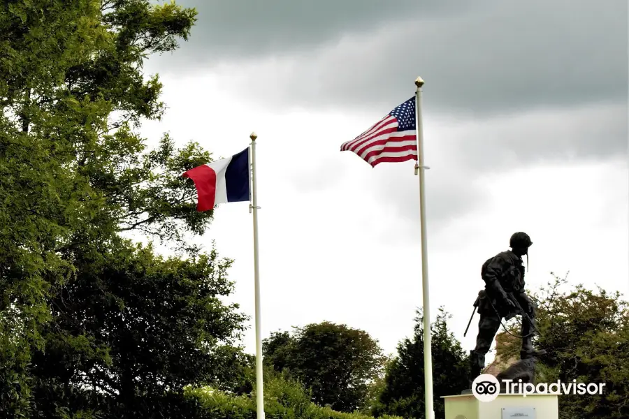 La Fiere Bridge and Iron Mike Monument