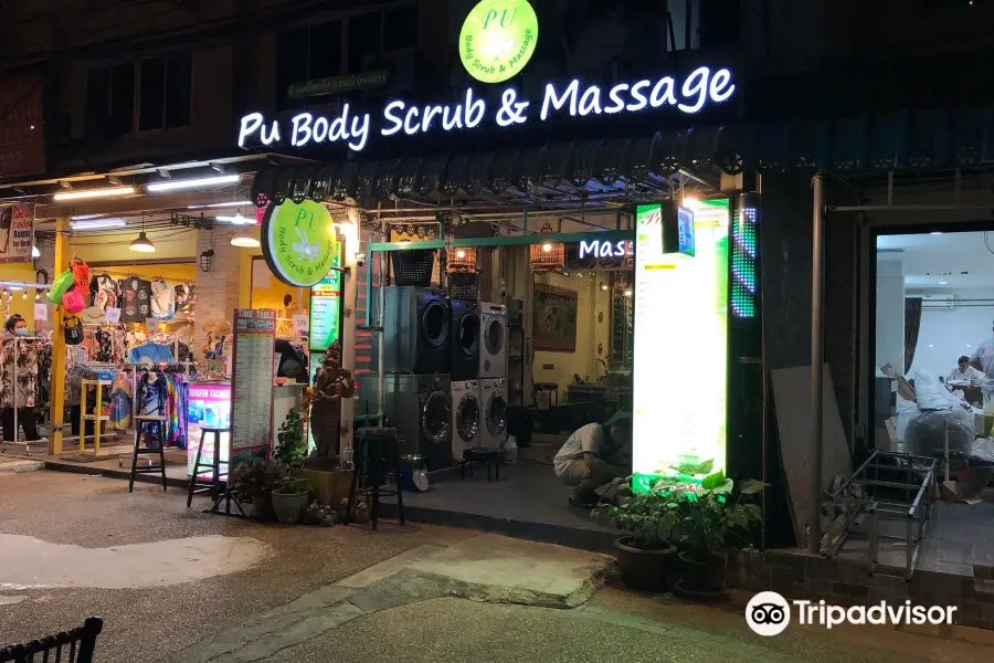 Pu Body Scrub & Massage & WE WASH