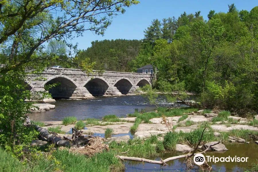 Historic Five Span Stone Bridge