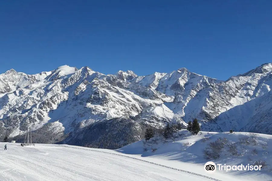 Contamines ski area