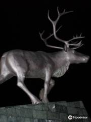 Sculpture Reindeer-breeder