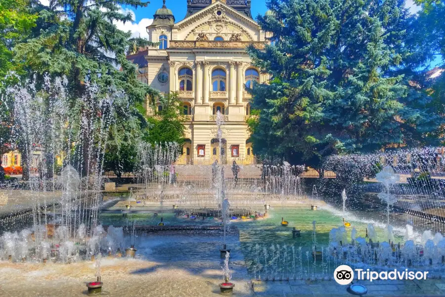 Singing fountain