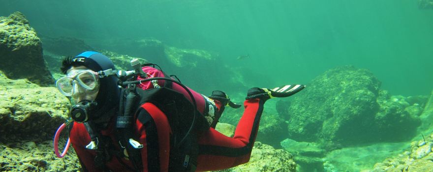 Magic Dive - Flusstauchen am Traunfall