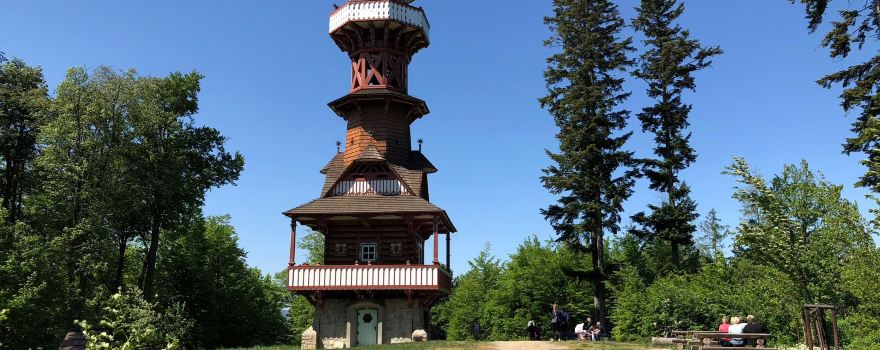 Jurkovičova rozhledna, Karlův kopec