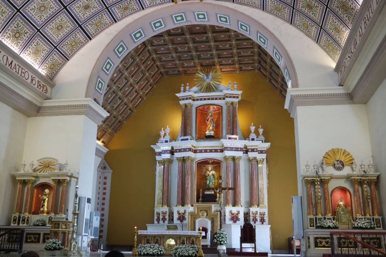 Beautiful architecture of Tuguegarao Cathedral in Tuguegarao