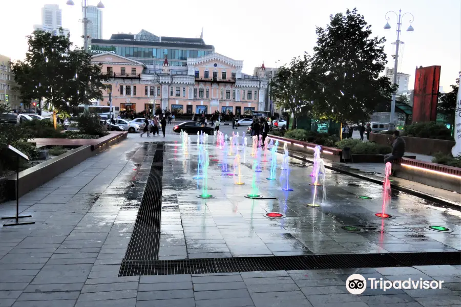 Fountain at the Shopping Center Passazh