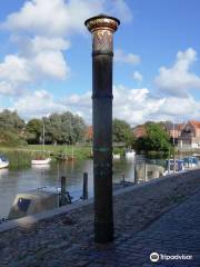 Flood column in Ribe