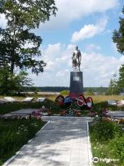 Mass Grave of Soviet Soldiers Who Died in the Fight Against the Fascists