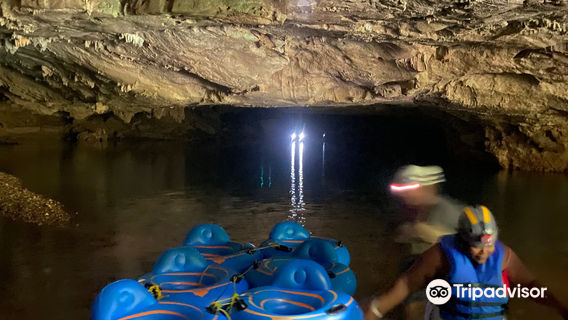 Nohoch Che'en Caves Branch Archaeological Reserve (Cave Tubing, Cave Kayaking & Jungle Zipline)