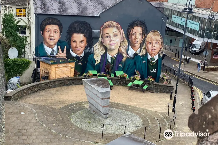 Derry Girls Mural