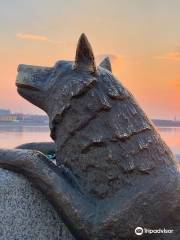 Monument Dog Named Druzhok