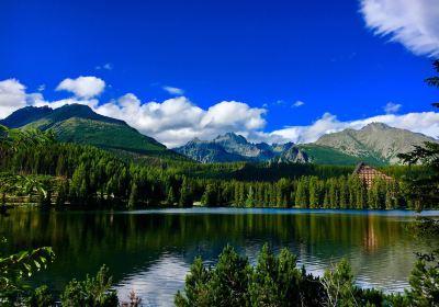 Strbske Pleso Lake