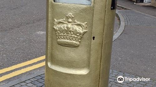 Andy Murray's Gold Post Box