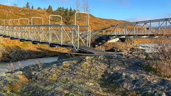 Hrútey Island in Blanda River