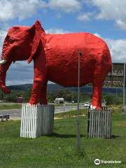 The Big Red Elephant