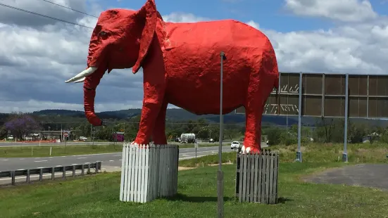 The Big Red Elephant