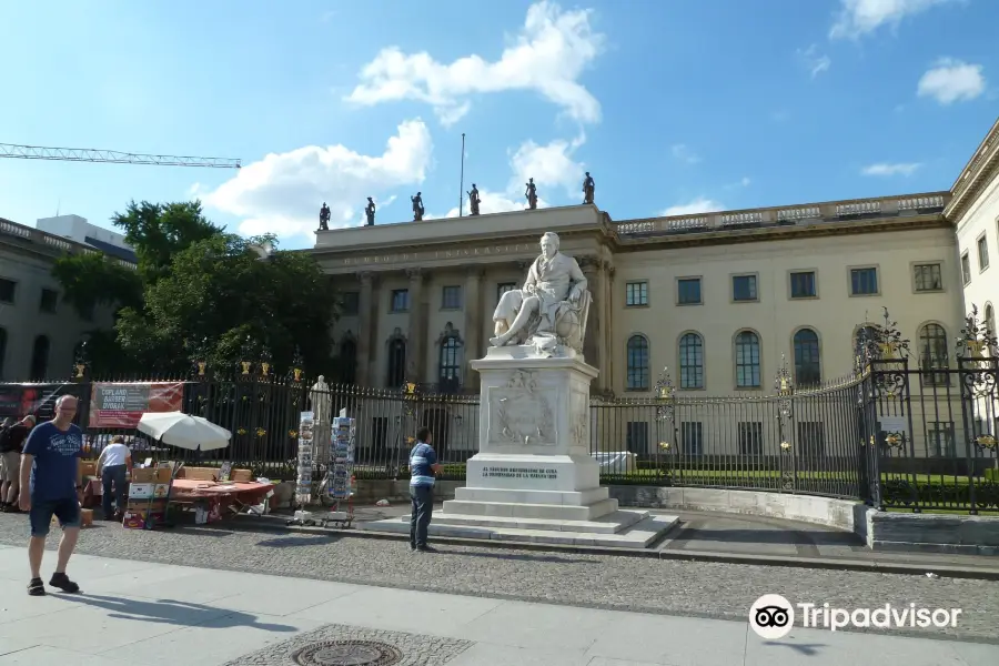 Statue of Wilhelm von Humboldt