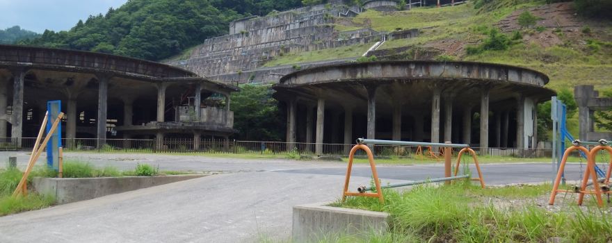 神子畑選鉱場跡