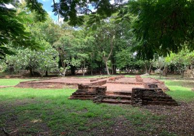 Wat Pa Sak Historical Site, Ancient Temple Ruins, Chiang Saen Town