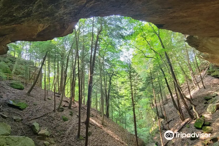 Whispering Cave Trail Head