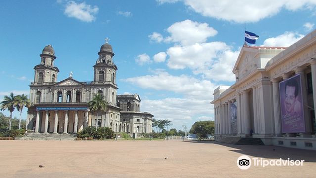 The National Palace of Culture...