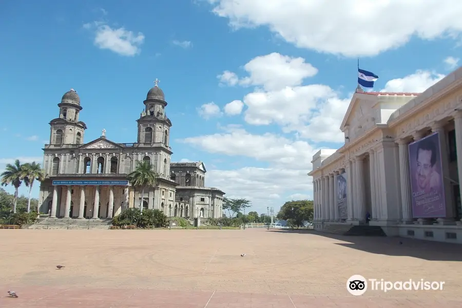 The National Palace of Culture...