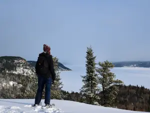 La Baie, départ sentier Eucher