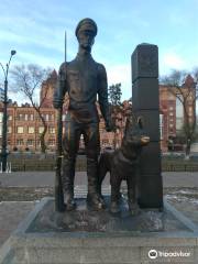 Monument to Border Guard With a Dog