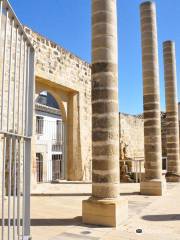 Romanesque ruins of the Church of San Juan Bautista