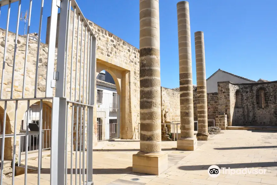 Romanesque ruins of the Church of San Juan Bautista