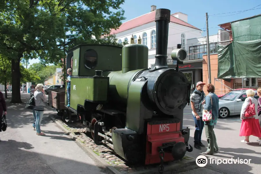 Monument to Parnu Narrow Gauge Railway