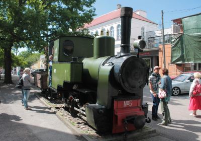 Monument to Parnu Narrow Gauge Railway