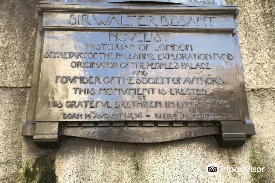 Sir Walter Besant Memorial