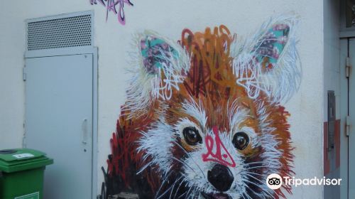 Fresque Le Panda Roux