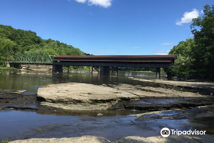 Harpersfield Covered Bridge Metropark