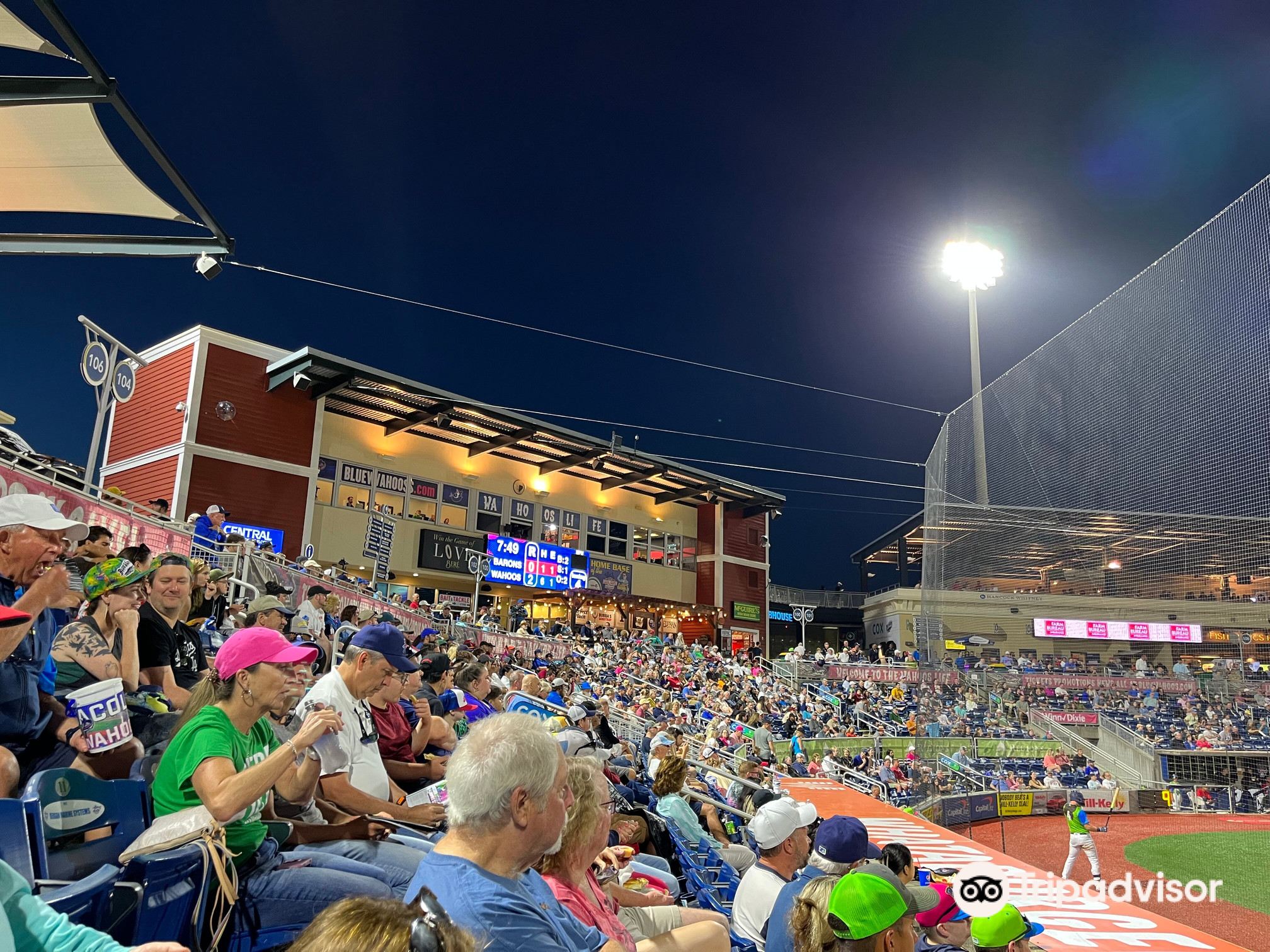 Blue Wahoos Stadium featuring Admiral Fetterman Field Home of the