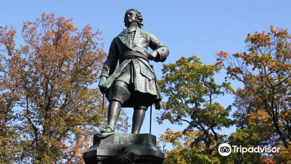 Monument to Peter I, the founder of Kronstadt
