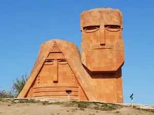 Sculpture "We are our mountains"