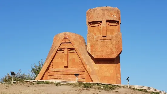 Sculpture "We are our mountains"