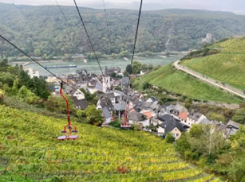 Niederwald-Seilbahn Assmannshausen - lower station (Chair Lift Car)