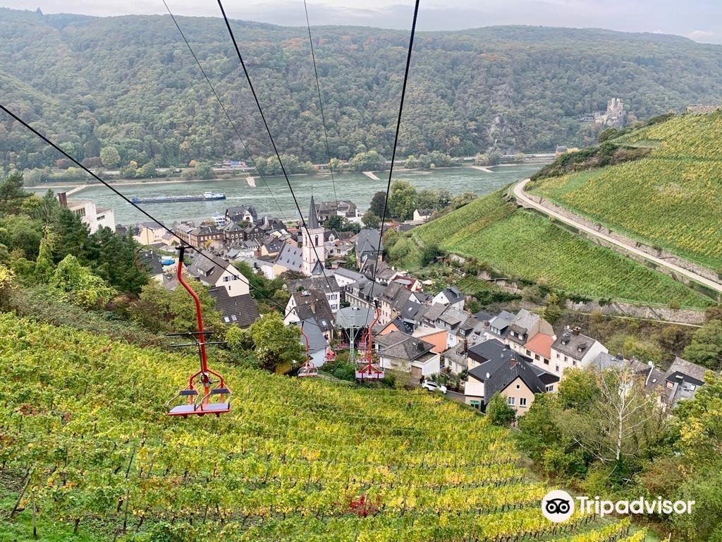 Niederwald-Seilbahn Assmannshausen - lower station (Chair Lift Car)